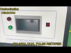 Dubbele Impuls Programmeerbare gelijkstroom Gelijkrichter voor het Galvaniseren Chrome het Platerengelijkrichter van het Nikkelmetaal IGBT