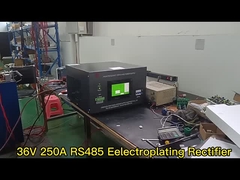 36V 250A met RS485+HMI Elektroplatering rechtgever