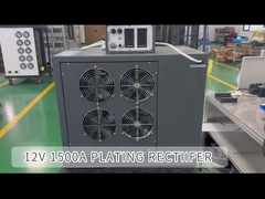 Elektrolyse-energievoorziening 12V 1500A 18KW Hard Chroom Nickel Electroplating IGBT Rectifier