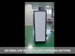 15V 5000A DC afstandsbediening Elektroplating stroomvoorziening 380V 3-fase wisselstroominvoer voor kaustic soda