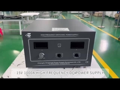 Elektroplateringstroom 15V 1000A Hoogfrequente DC-stroomvoorziening
