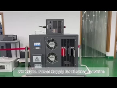 12V 2500A 30KW Hard Chroom Elektroplating Rectifier AC 415V 3 Phase IGBT Rectifier