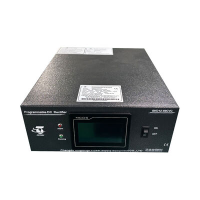 Goede prijs 12V 50A programmeerbare laagdraaibare gelijkstroomrectificator voor elektroplatering met éénfasige 220V-ingang online
