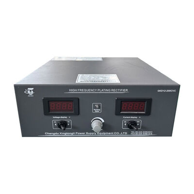 Goede prijs 12V 200A koperelektrolysegelijkrichter met CC/CV-regeling online